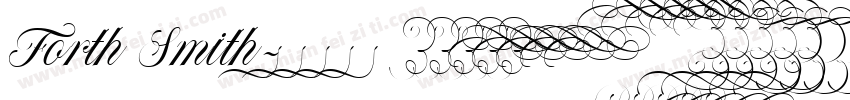 Forth Smith字体转换